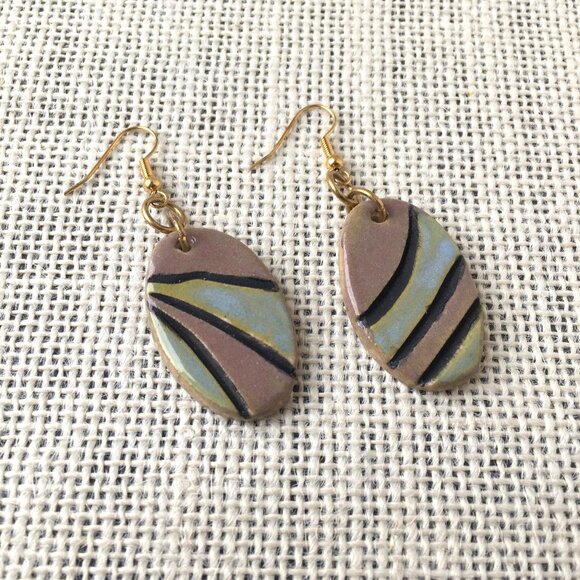 Unique Clay Earrings ~ **2 for $20** - Picture 1 of 4